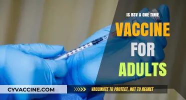 RSV Vaccine for Adults: Is One Dose Enough for Protection?