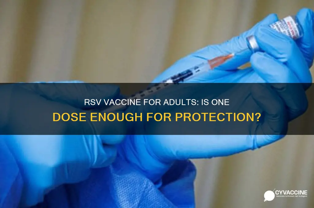is rsv a one time vaccine for adults