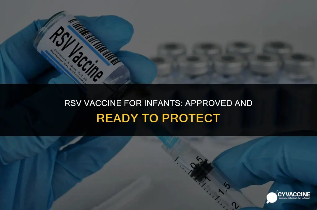 is rsv vaccine approved for infants