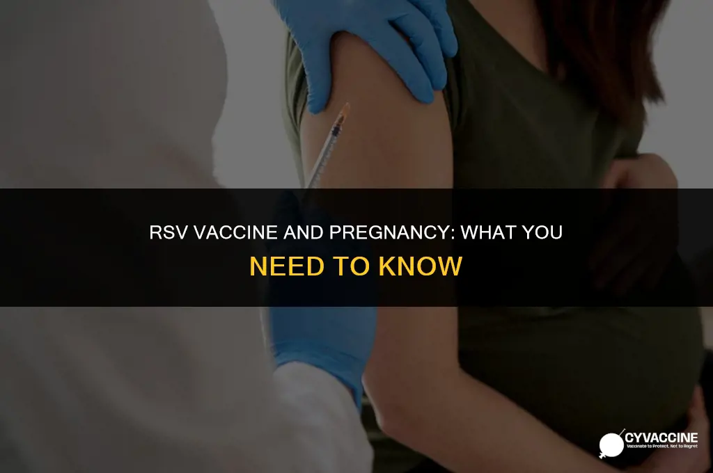 is rsv vaccine approved for pregnancy