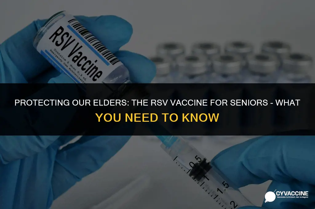is rsv vaccine available for seniors