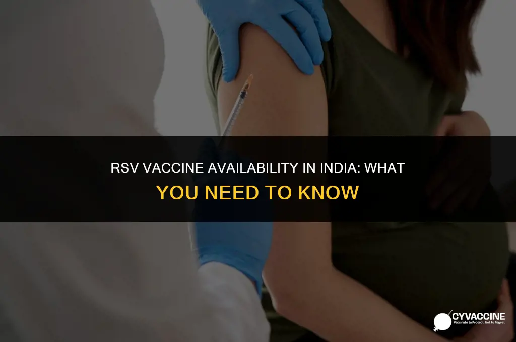 is rsv vaccine available in india