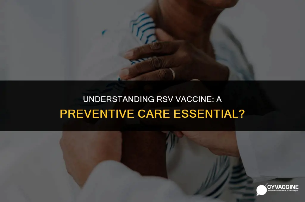 is rsv vaccine considered preventive care