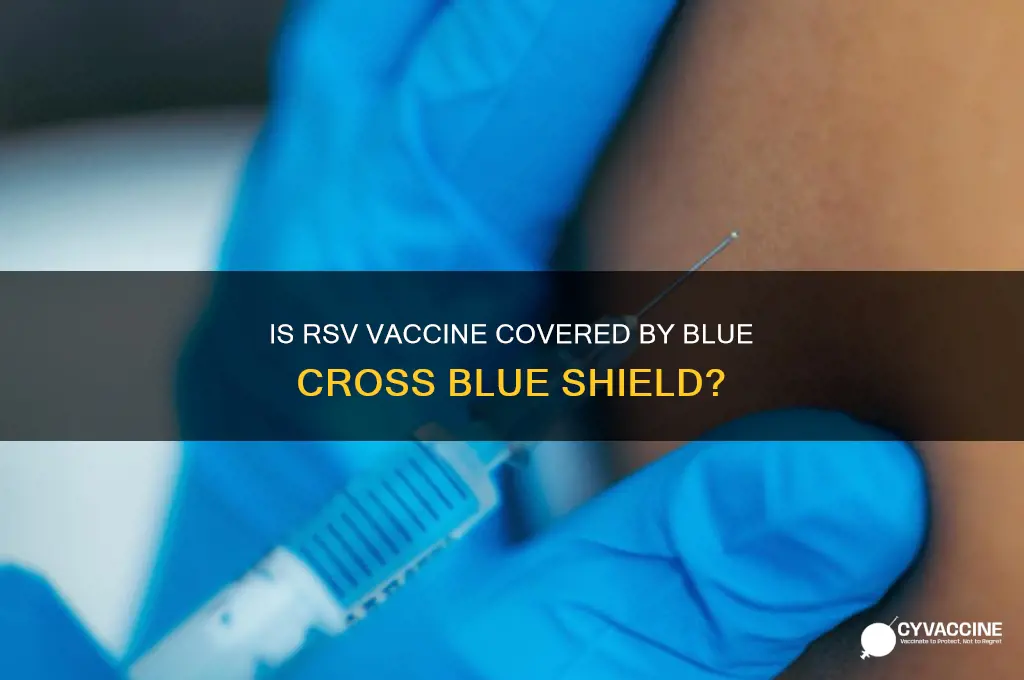 is rsv vaccine covered by blue cross blue shield