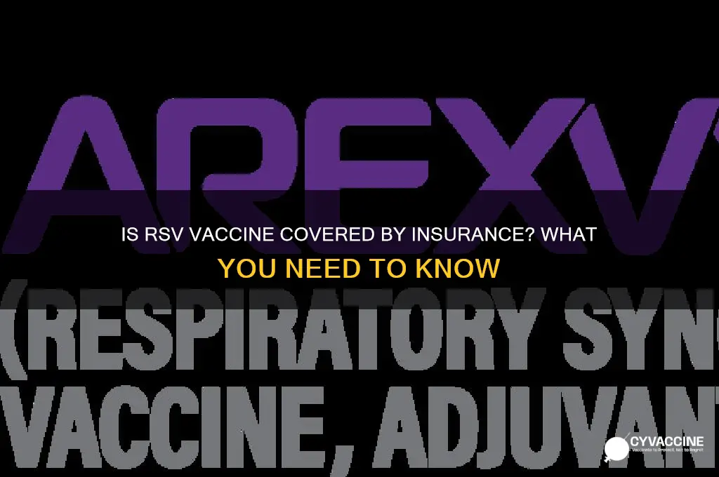 is rsv vaccine covered by insurance