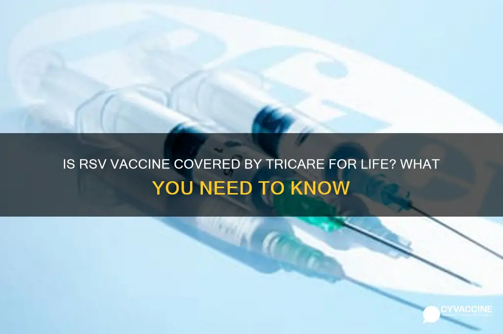 is rsv vaccine covered by tricare for life