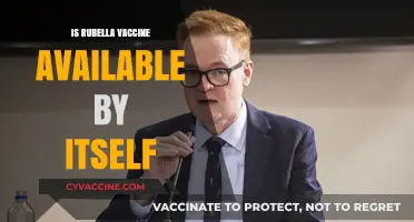 Exploring the Availability of Standalone Rubella Vaccines: A Comprehensive Guide