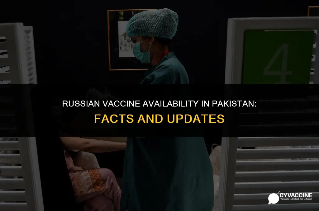 is russian vaccine available in pakistan