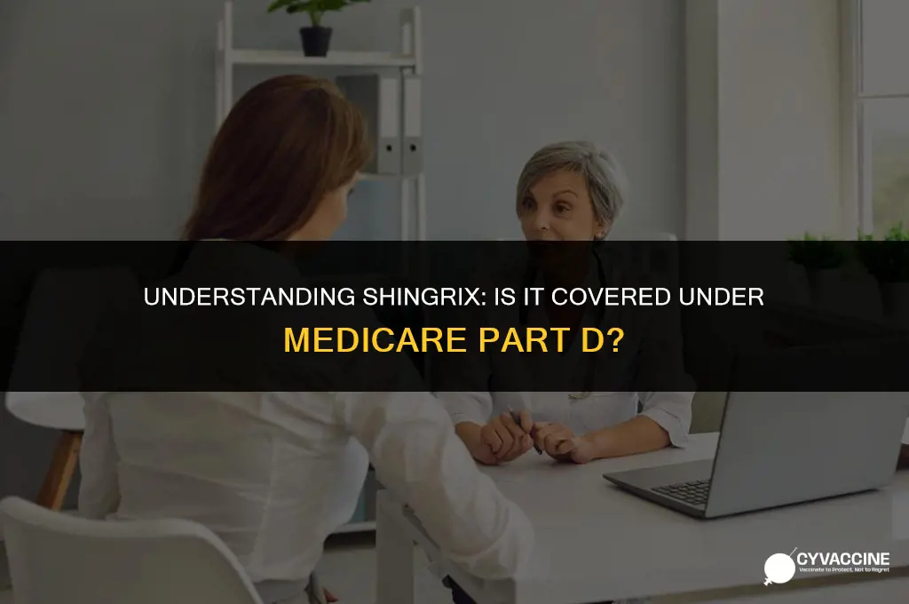 is shingrix a part d vaccine