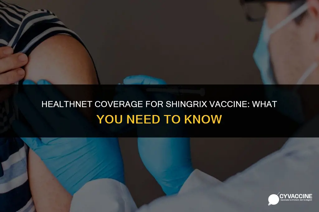 is shingrix vaccine covered by healthnet