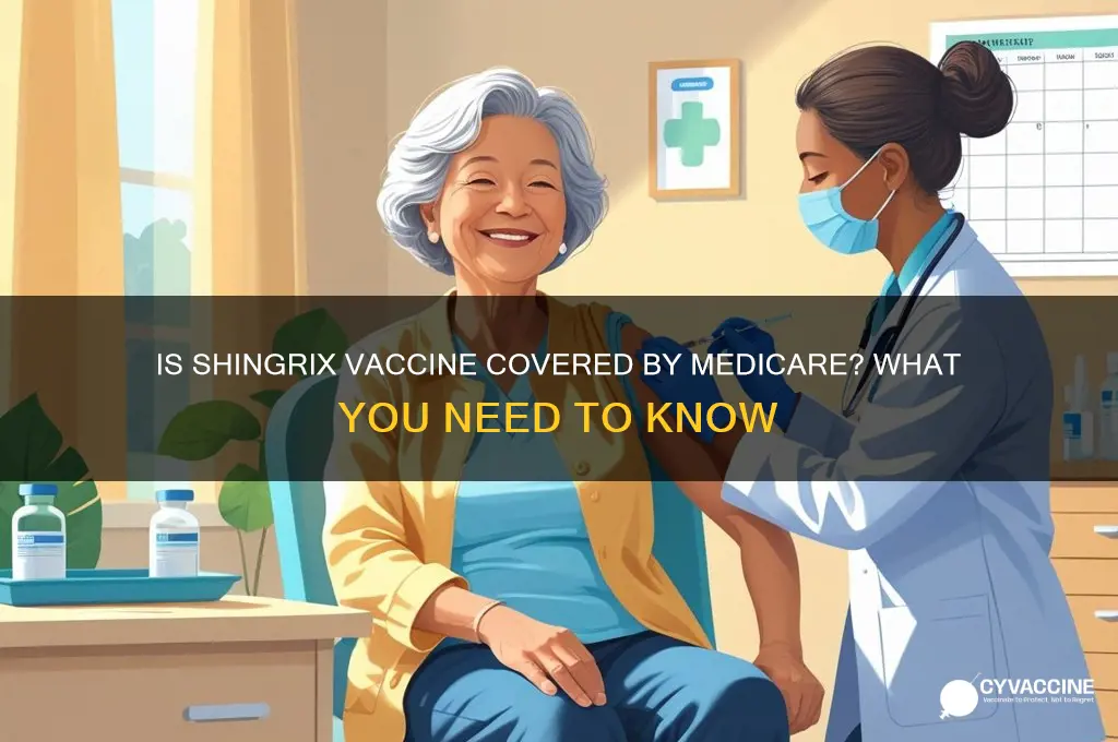 is shingrix vaccine covered by medicare