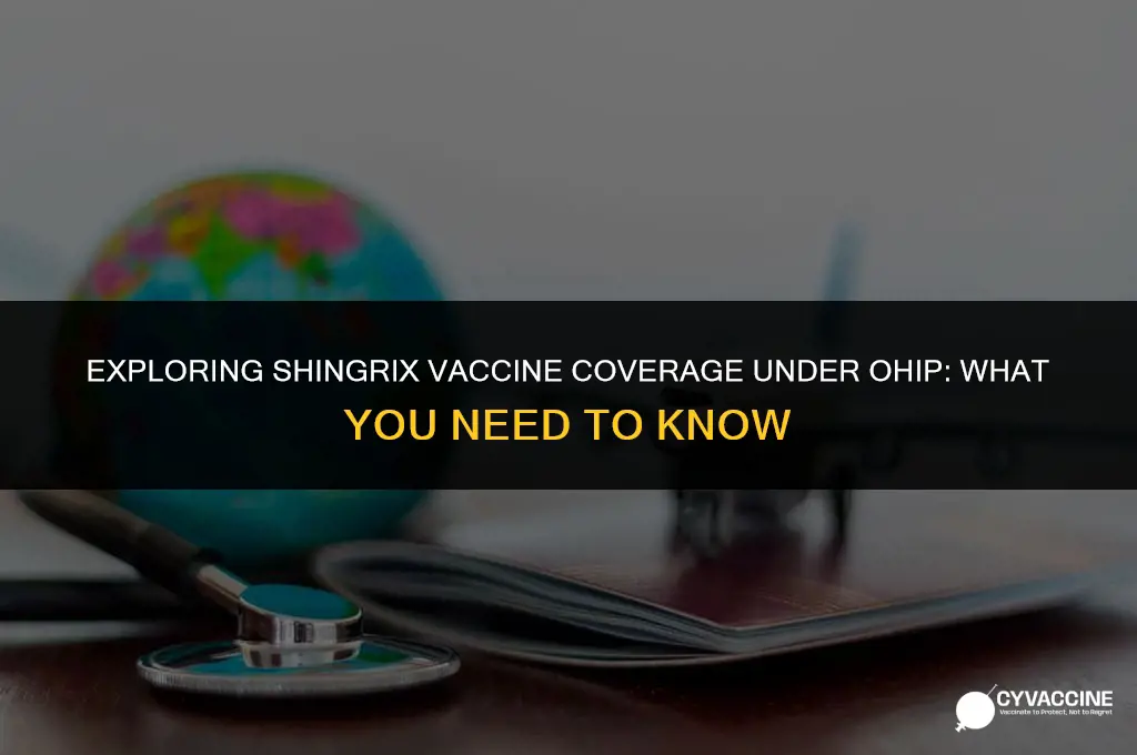 is shingrix vaccine covered by ohip