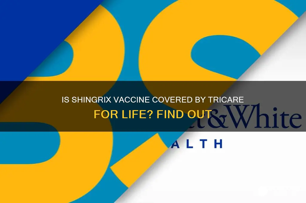 is shingrix vaccine covered by tricare for life