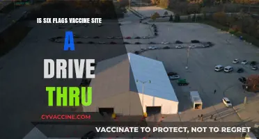Six Flags Vaccine Site: Drive-Thru Convenience for COVID-19 Shots