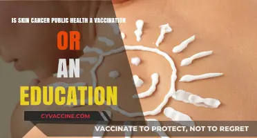 Skin Cancer Prevention: Vaccination vs. Education in Public Health