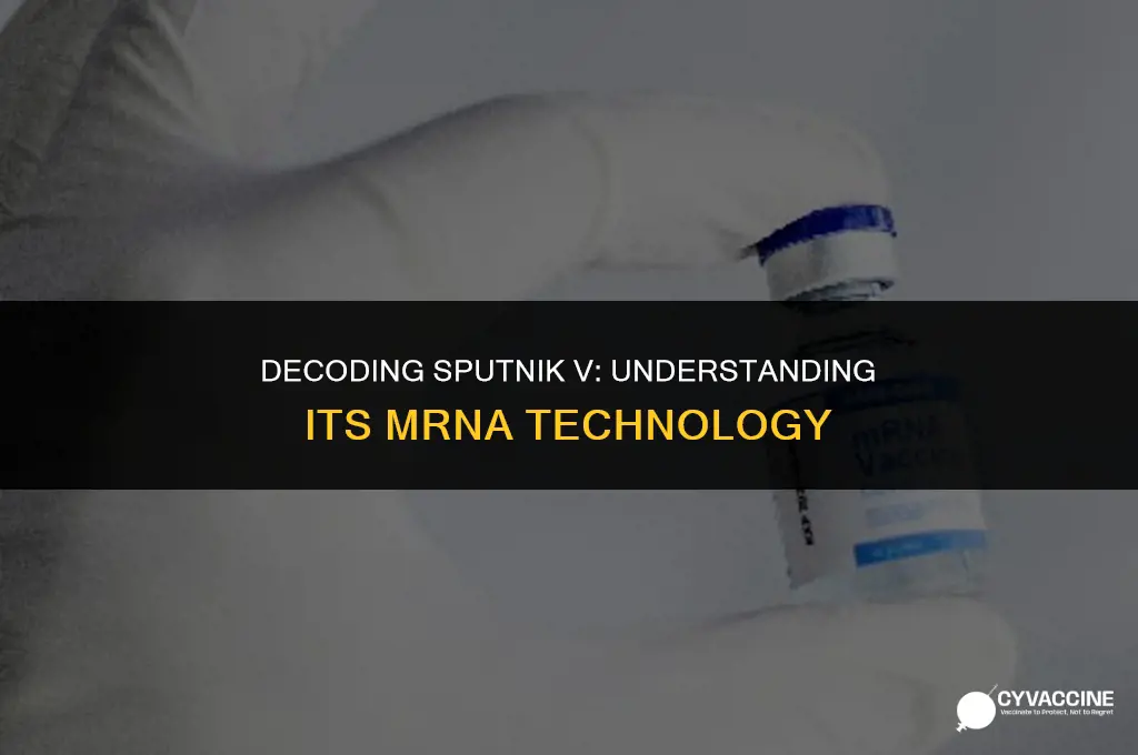 is sputnik 5 a mrna vaccine