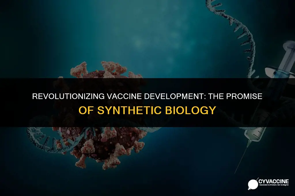 is synthetic biology generating a vaccine