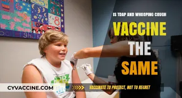Tdap vs Whooping Cough Vaccine: Understanding the Difference and Importance