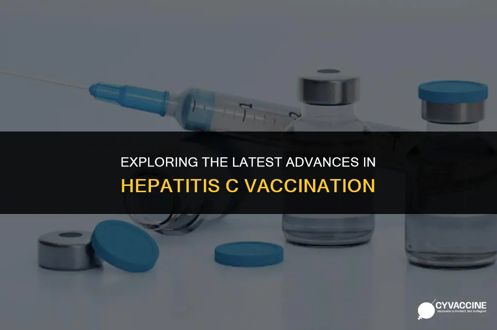 is tehre a hepatitis c vaccine