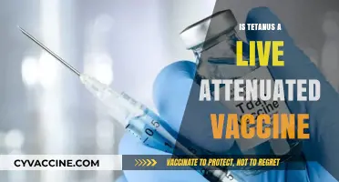 Understanding Tetanus Vaccination: Live Attenuated or Not?