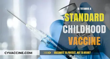Protecting Our Future: The Importance of Tetanus Vaccination in Childhood