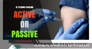 Understanding Tetanus Vaccination: Active vs. Passive Immunity Explained