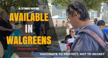 Tetanus Vaccine Accessibility: Walgreens' Role in Public Health