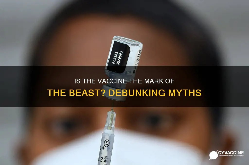 is tge vaccine the mark of the beast