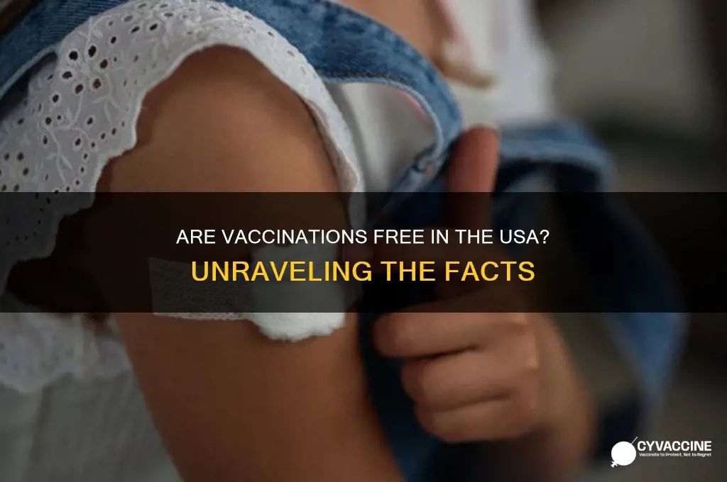 is that the vaccinations are free in usa