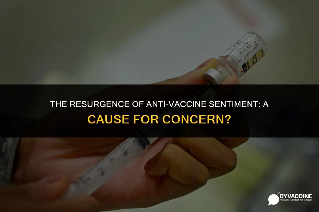 is the anti-vaccine movement growing