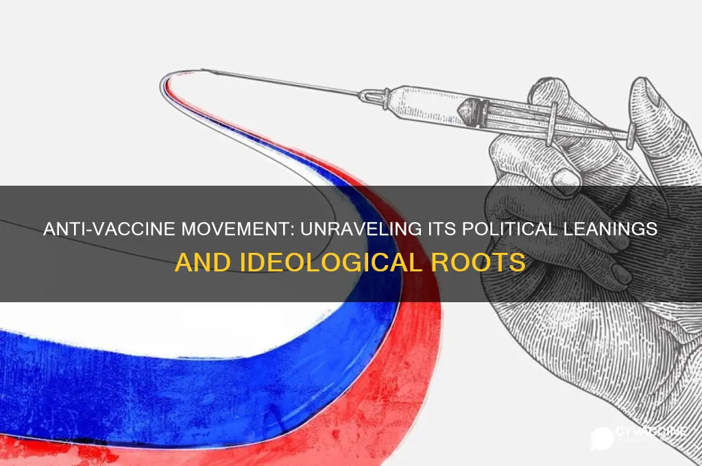 is the anti-vaccine movement left or right wing