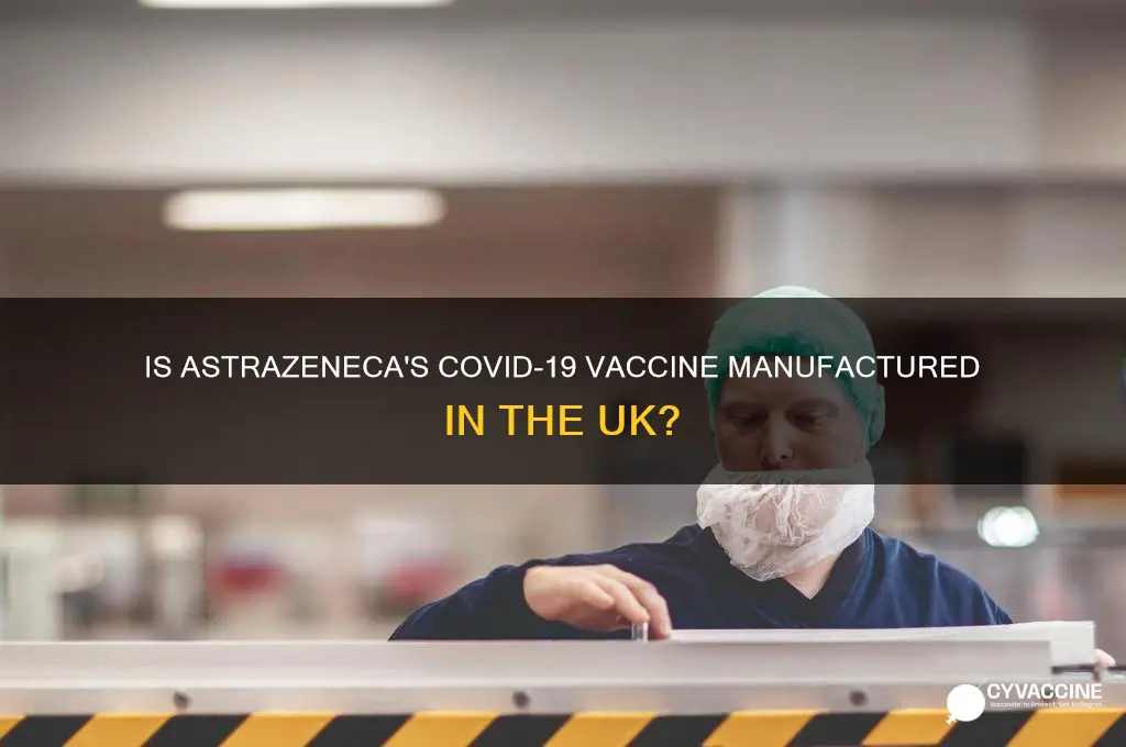 is the astrazeneca vaccine made in the uk