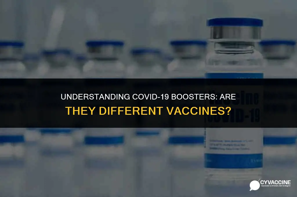 is the booster a different vaccine