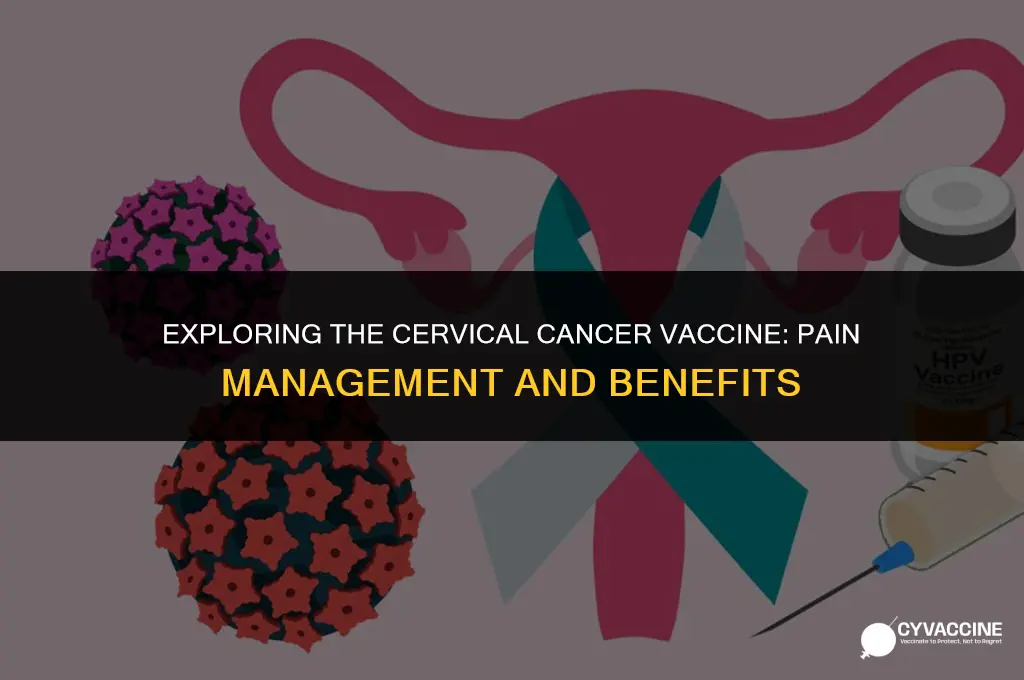 is the cervical cancer vaccine painful
