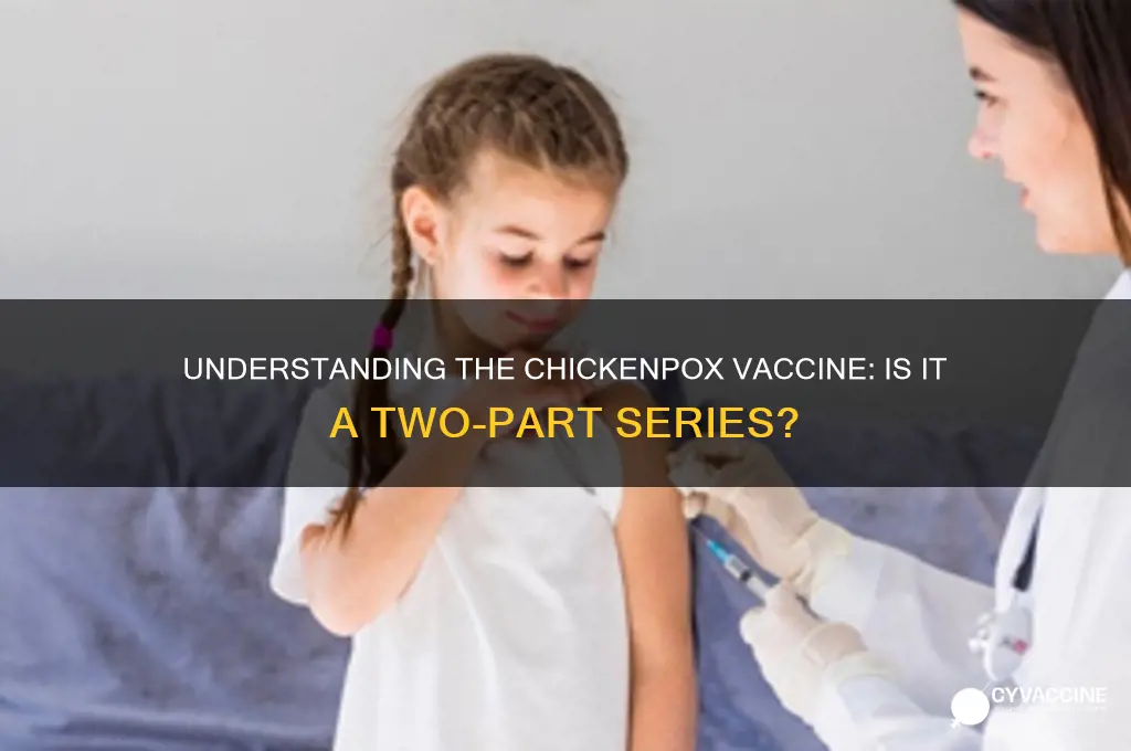 is the chicken pox vaccine a two part series