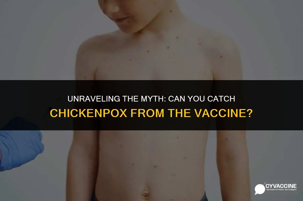 is the chicken pox vaccine contagious