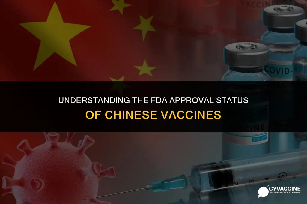 is the chinese vaccine fda approved