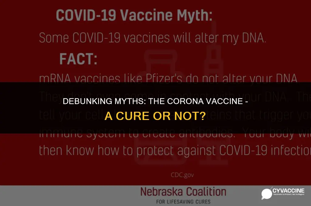 is the corona vaccine a cure