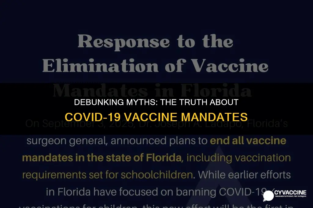 is the corona virus vaccine mandatory