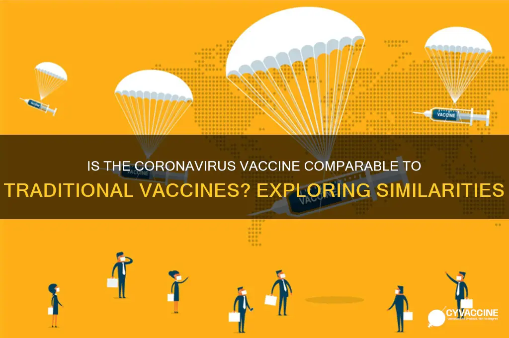 is the coronavirus vaccine similar to other vaccines