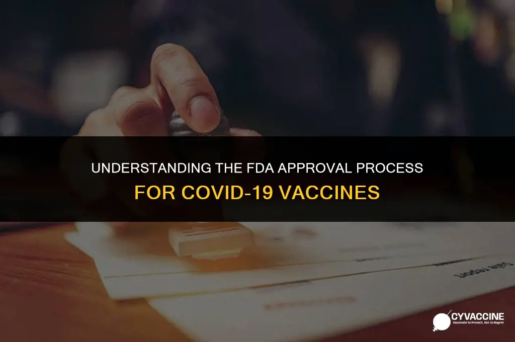 is the covud vaccine fda approved