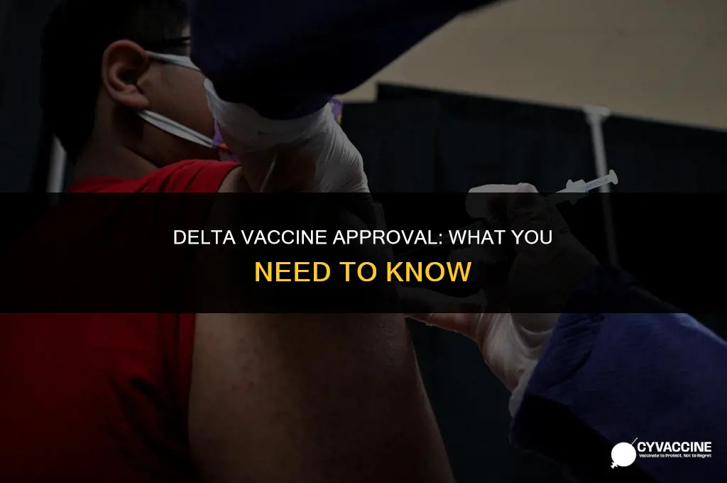 is the delta vaccine fda approved