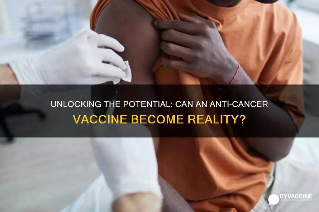 is the development of an anti-cancer vaccine possible