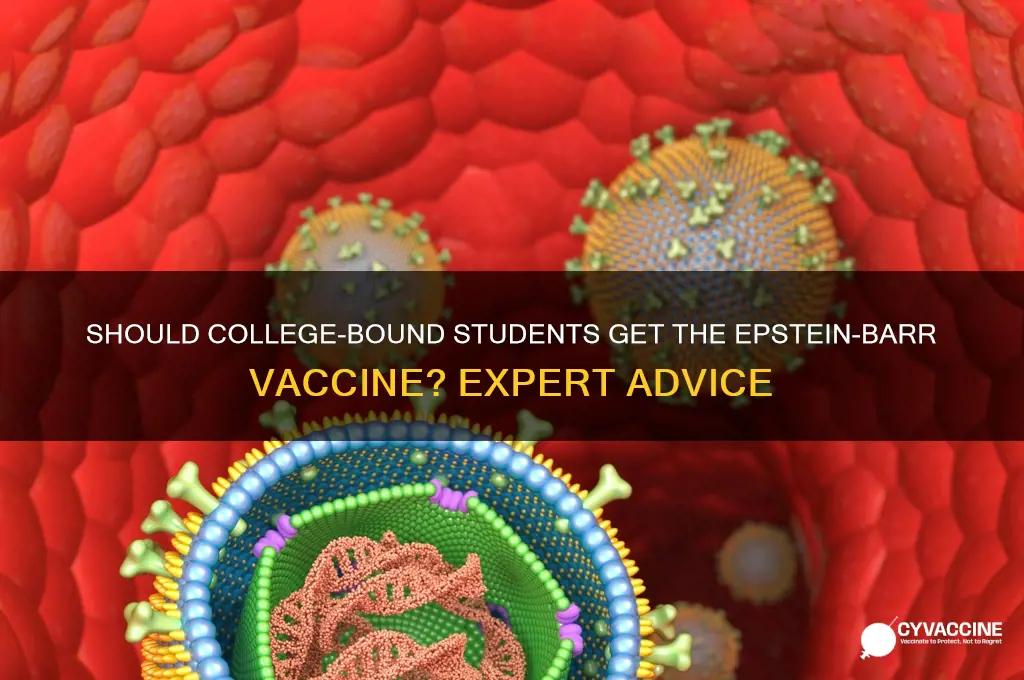is the epstein barr vaccine advised before college