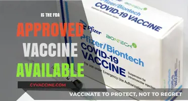 Exploring the Availability of FDA-Approved Vaccines: A Comprehensive Guide