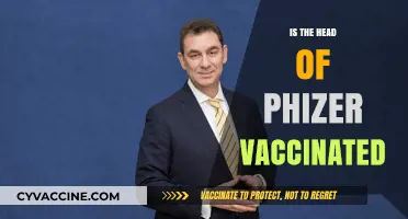 Pfizer CEO's Vaccination Status: What We Know So Far