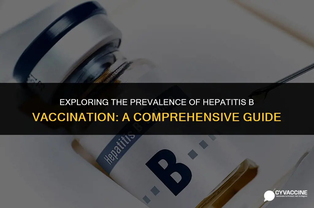 is the hep b vaccine common