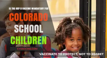 Is Hep B Vaccine Mandatory for Colorado School Children?