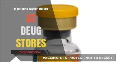Hep B Vaccine Availability: Can You Get It at Drug Stores?