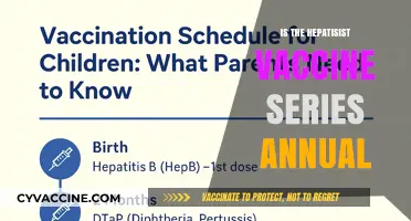 Understanding Hepatitis Vaccine Series: Is It Annual?